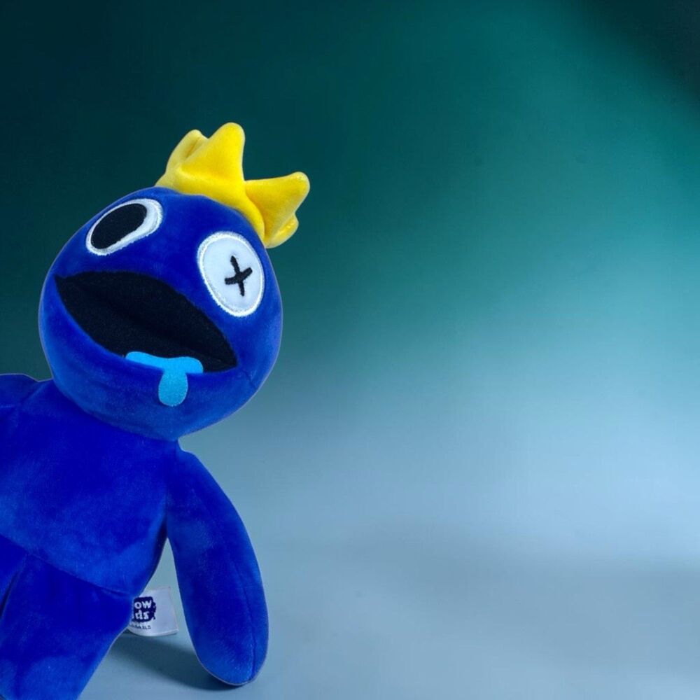 Rainbow Friends Blue Plush 10" Phatmojo Officially Licensed 2023 Great Condition